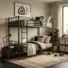 Heavy Duty Steel Bunk Bed