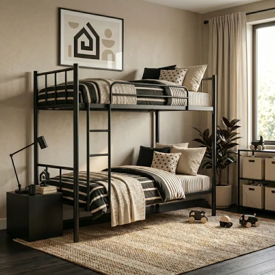 Heavy Duty Steel Bunk Bed