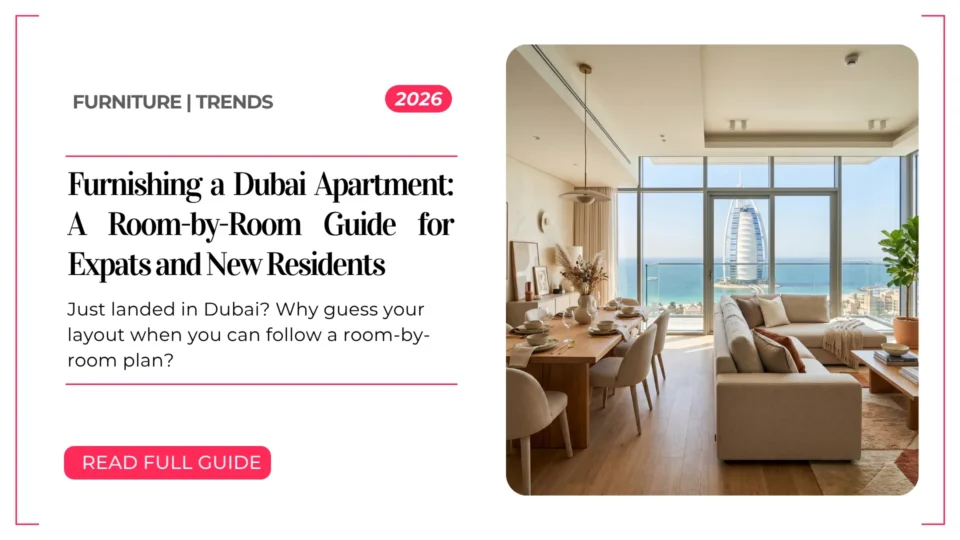 Complete furnished Dubai apartment