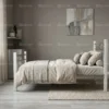 Nedrah Wooden Steel Bed Frame