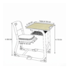 Marama Study Table for Kids