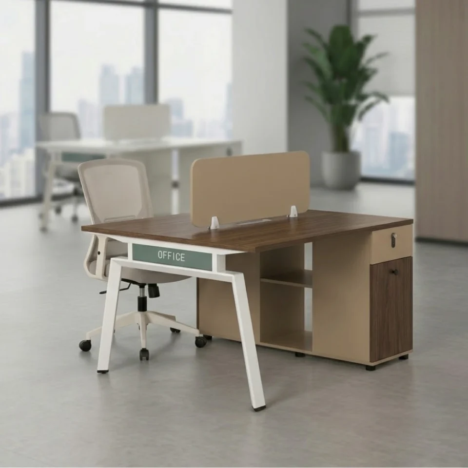 Azteca Two Person Workstation Desk…