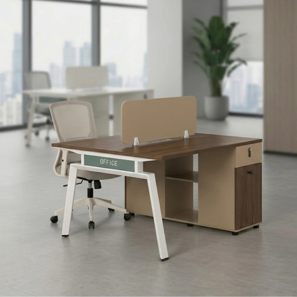 Azteca Two Person Workstation Desk