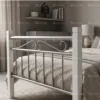 Nedrah Wooden Steel Bed Frame