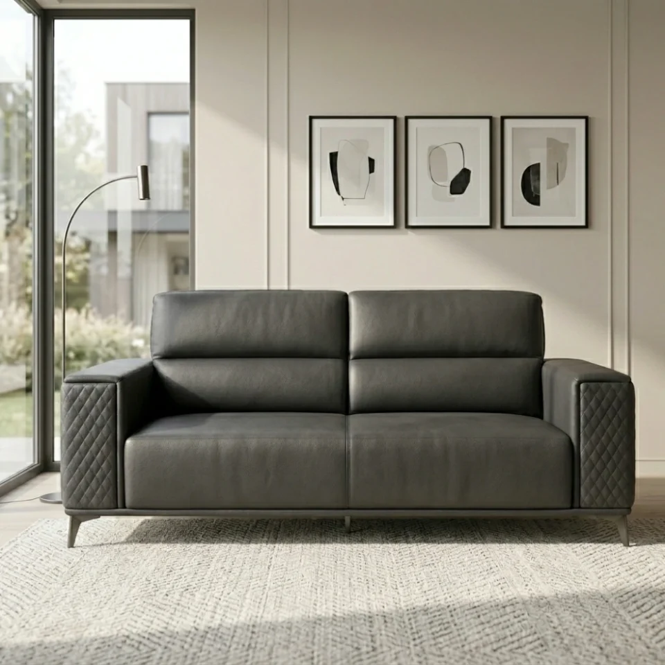 Abdiel Modern 3-Seater Sofa