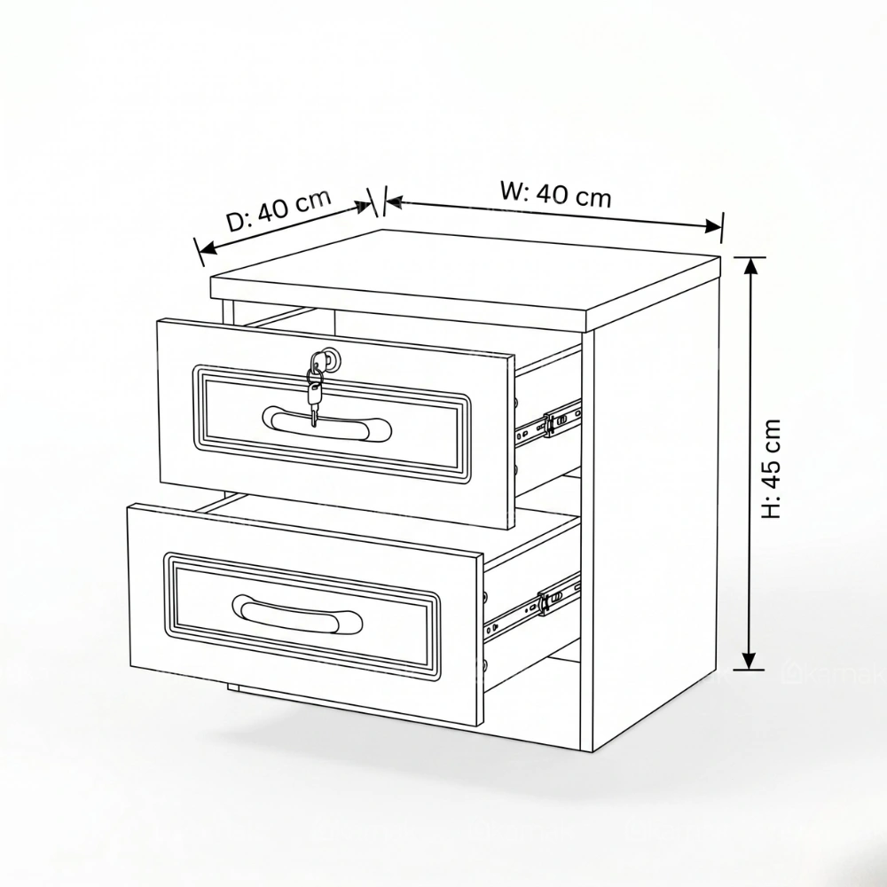 Armone Bedside Table