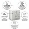 Armone Bedside Table