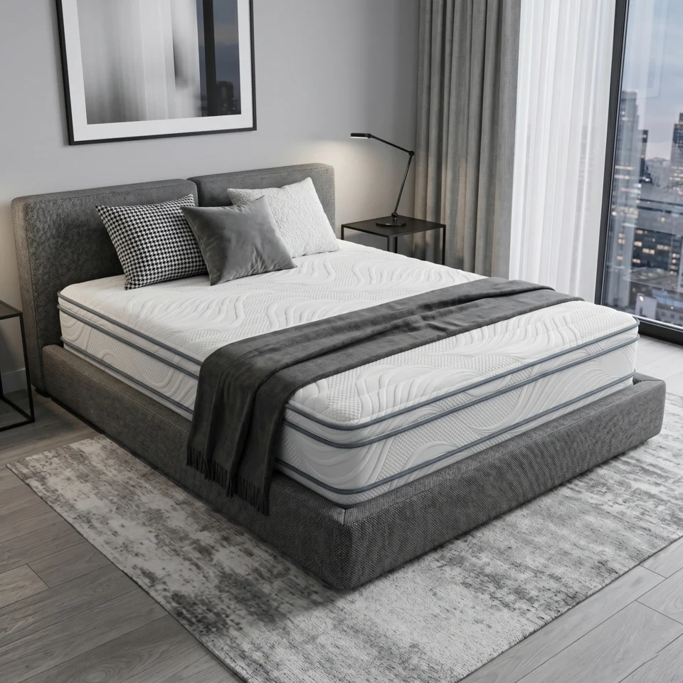 Cloud Euro Top Mattress (5-Zone Pocket Spring & Special 65D Foam) 28cm Thickness – 7 Year…