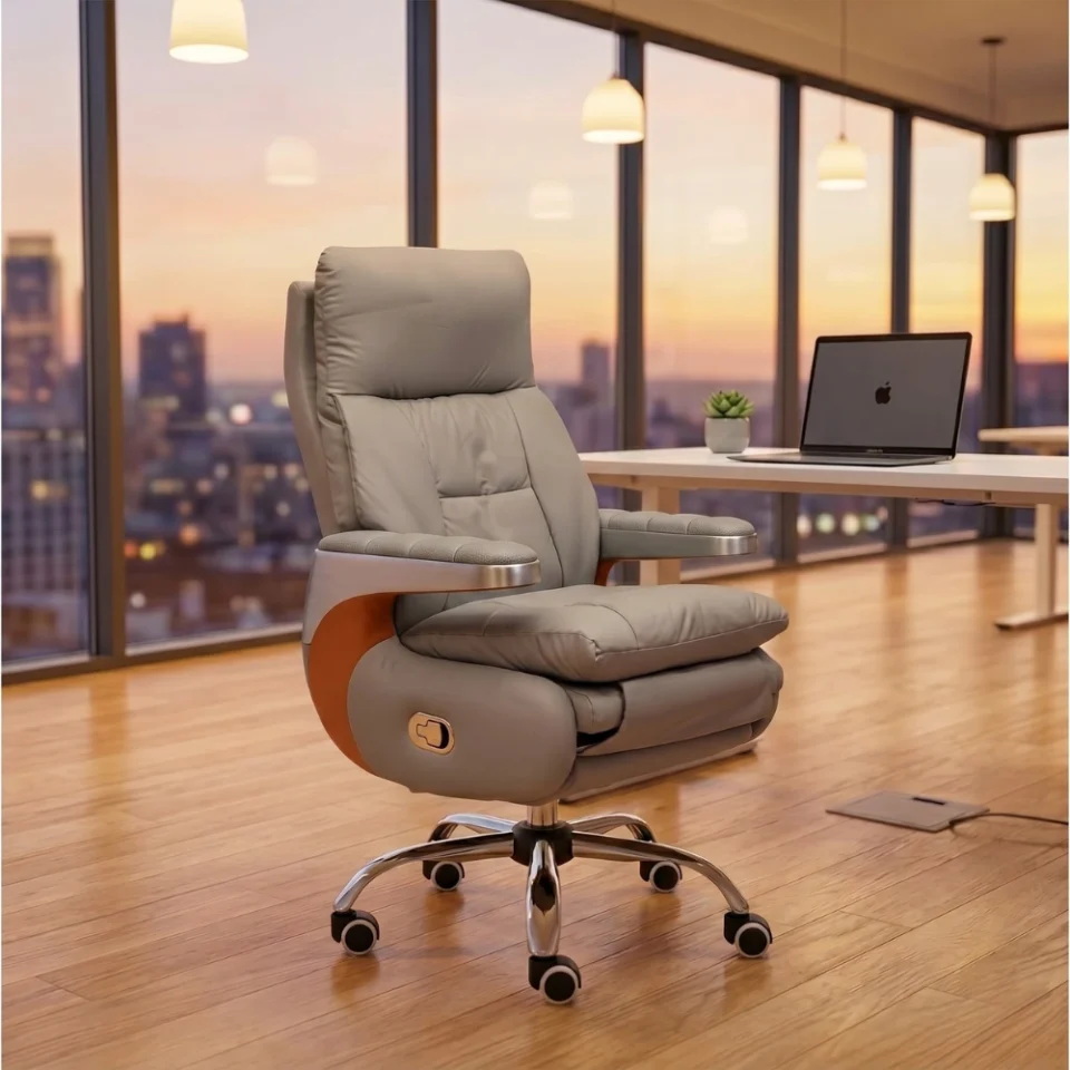 Malaya Electric Boss Chair with Footrest…