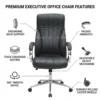 Saffet Ergonomic Office Leather Chair