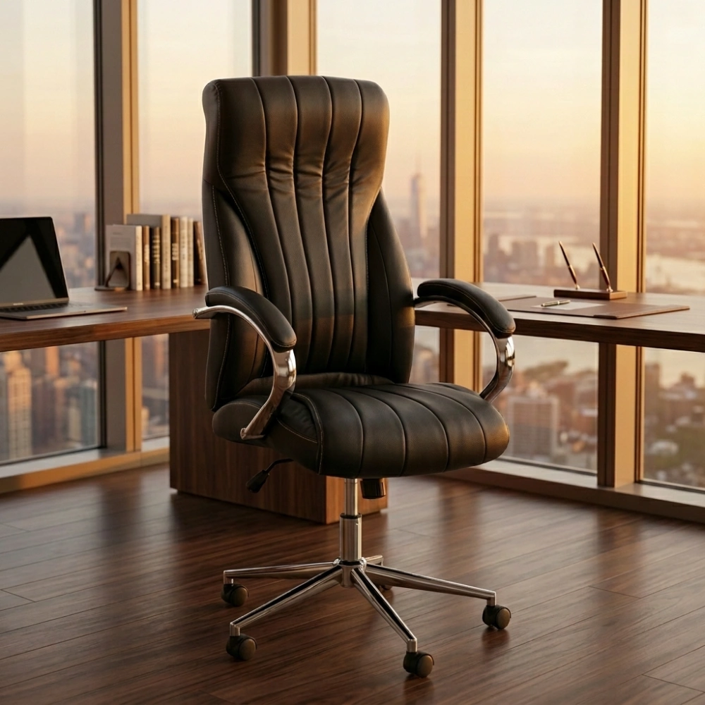 Saffet Ergonomic Office Leather Chair