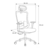 Gauna High Back Office Chair