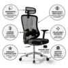 Gauna High Back Office Chair