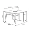 Azteca Two Person Workstation Desk