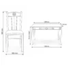 Carter Marble Dining Table Set