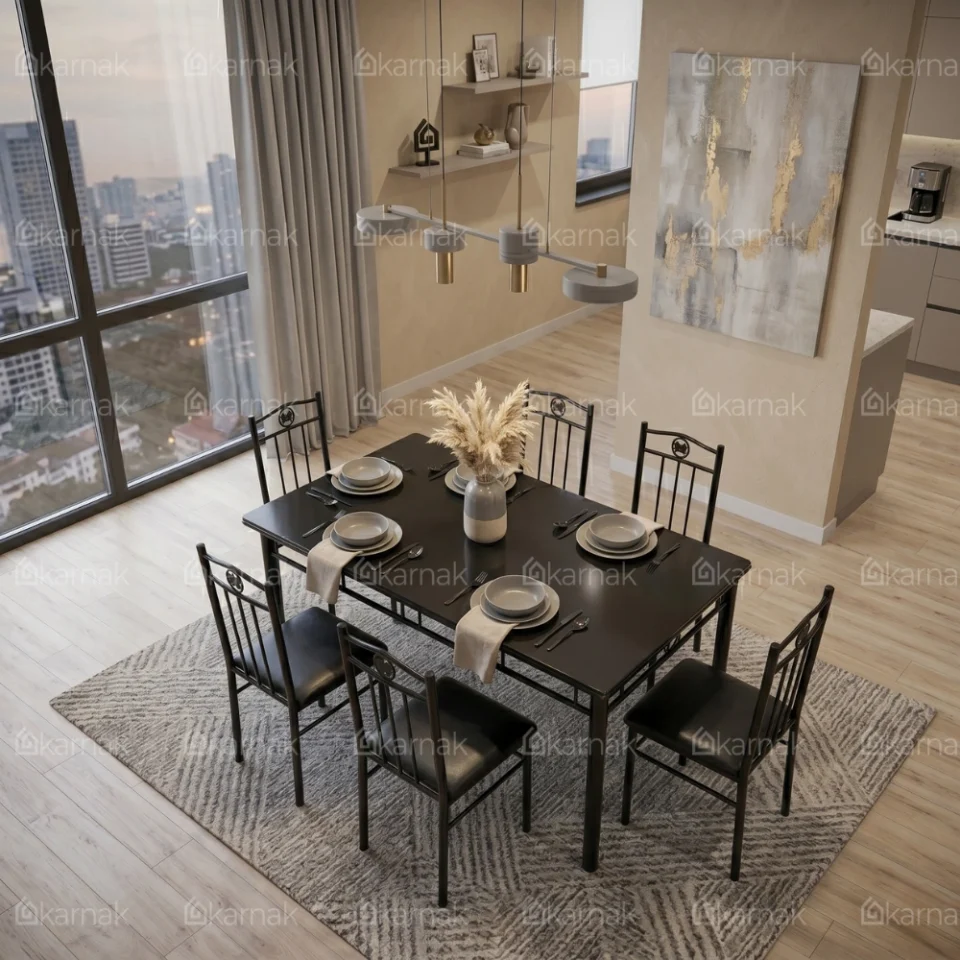 Carter Marble Dining Table Set