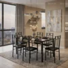 Carter Marble Dining Table Set