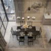 Carter Marble Dining Table Set