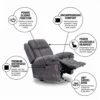 Georgina Recliner Sofa