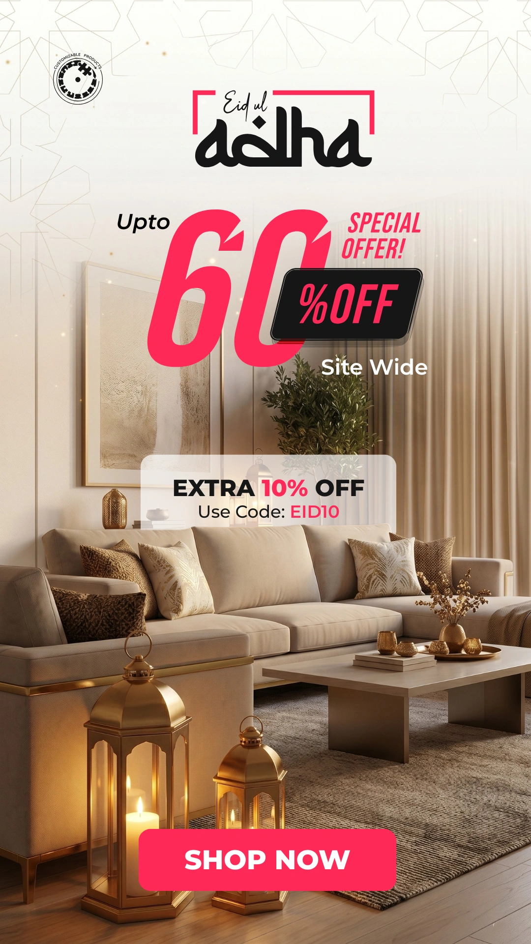 Karnak Home Eid-ul-Adha Banner Mobile
