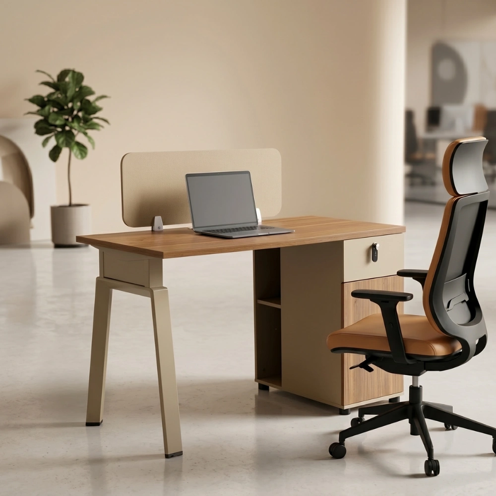 Oswina Single Person Workstation Desk