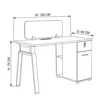 Oswina Single Person Workstation Desk