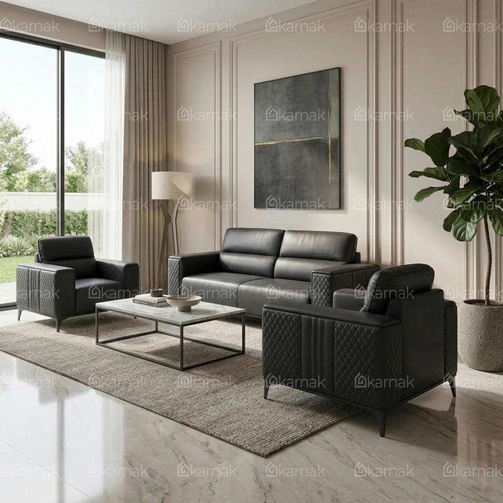 Kinzli Modern 5-Seater Sofa Set