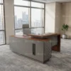 Saydel L Shaped Executive Desk with Drawers