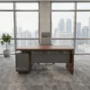 Saydel L Shaped Executive Desk with Drawers