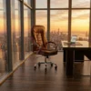 Lucidia Ergonomic Office Leather Chair
