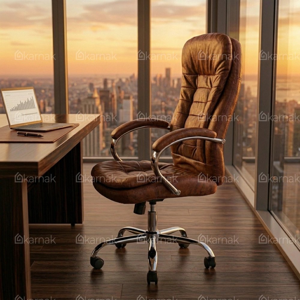 Lucidia Ergonomic Office Leather Chair