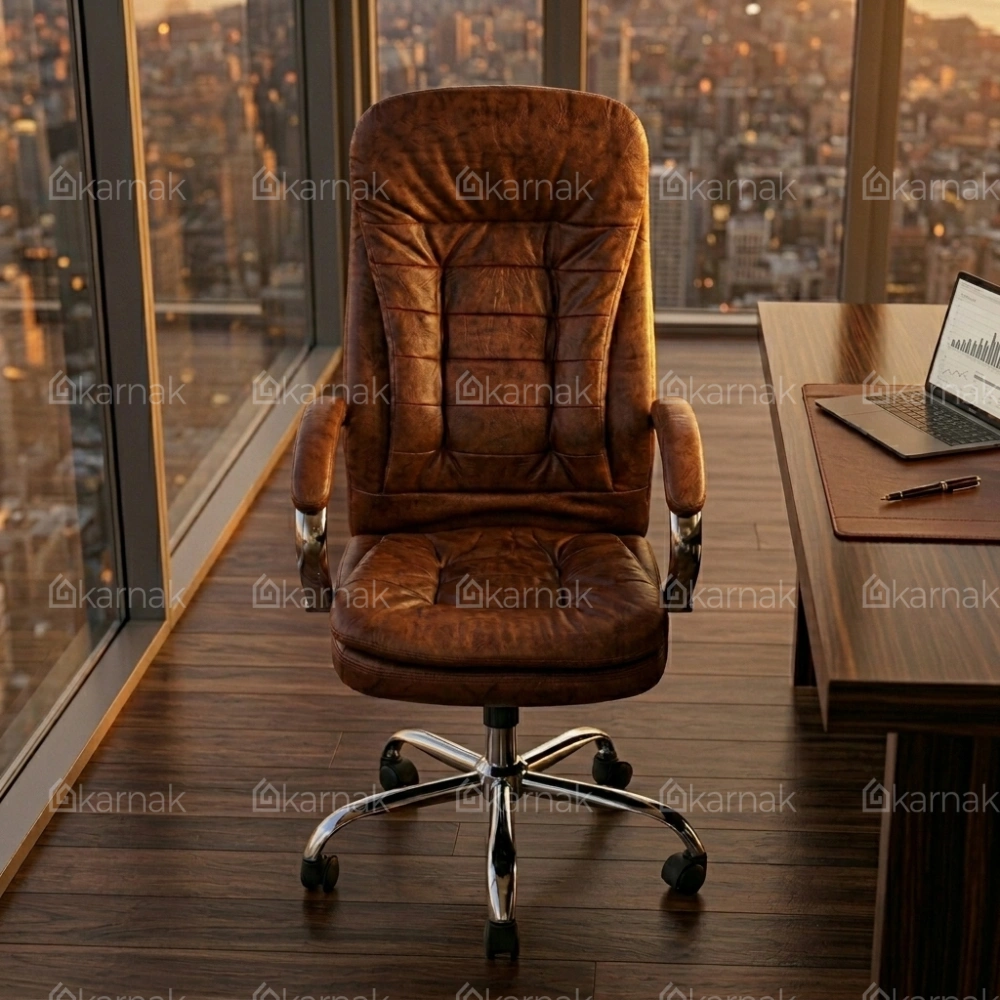 Lucidia Ergonomic Office Leather Chair