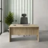 Fiecke Office Desk with Drawers