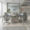 Swain 4 Person Workstation Desk