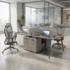 Swain 4 Person Workstation Desk