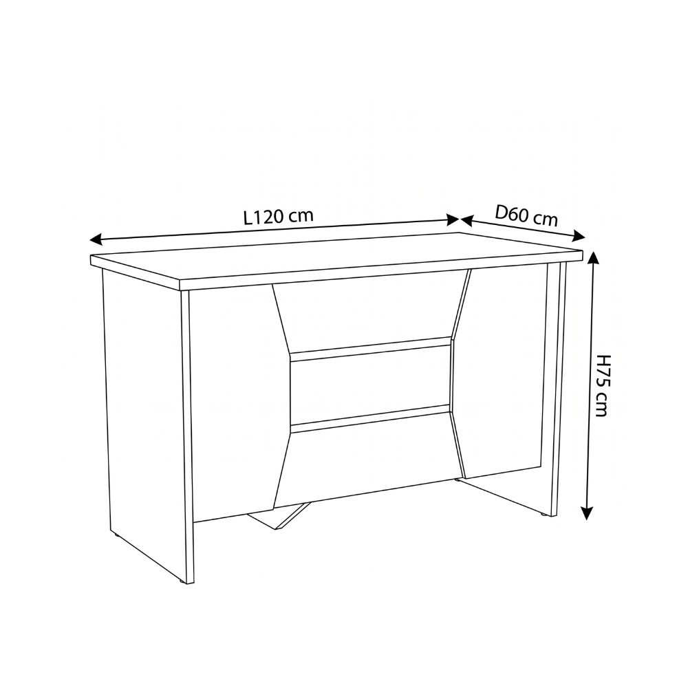 Dedaina Office Table 120cm