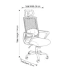 Tavion High Back Office Chair