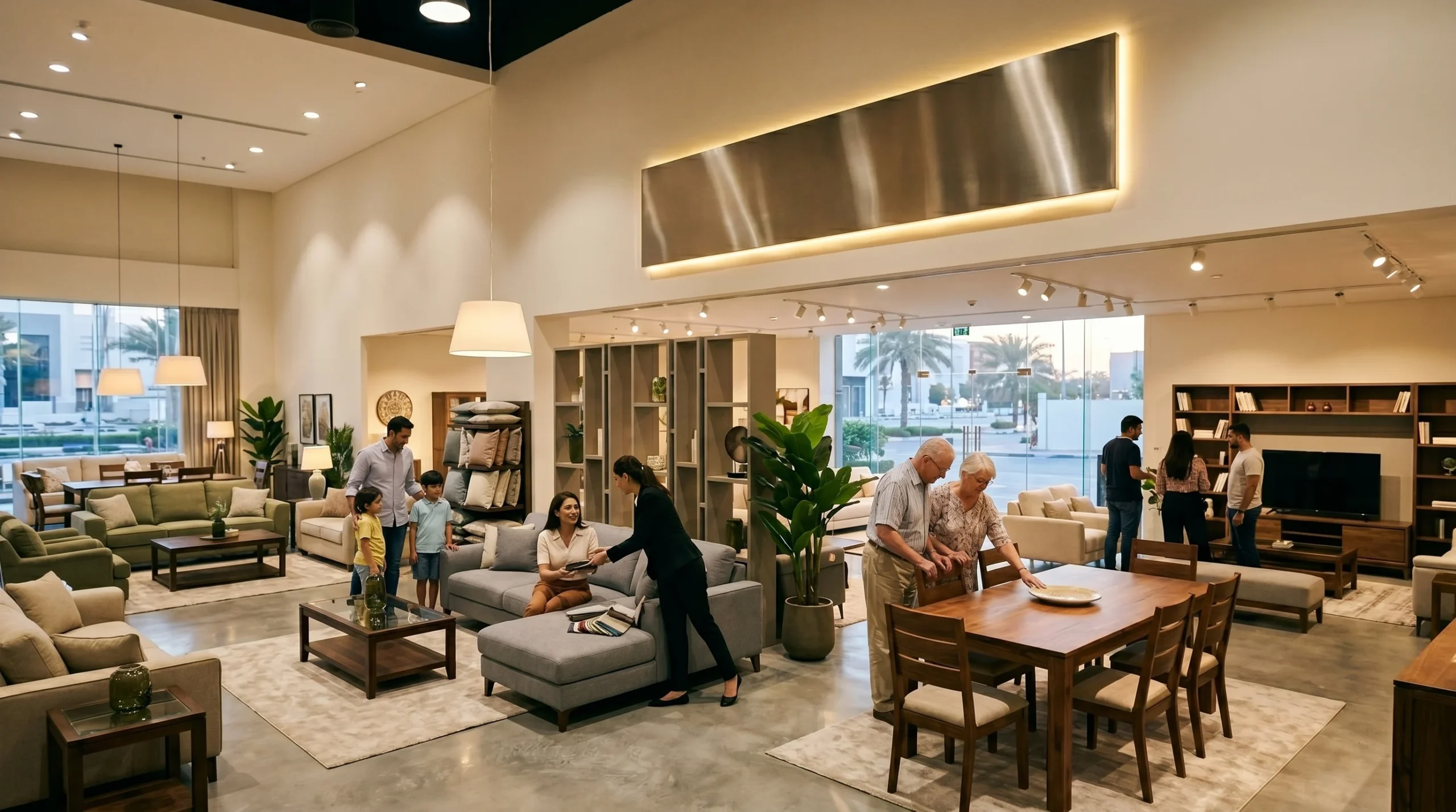 Karnak Home furniture showroom Dubai expert villa furniture planning advice