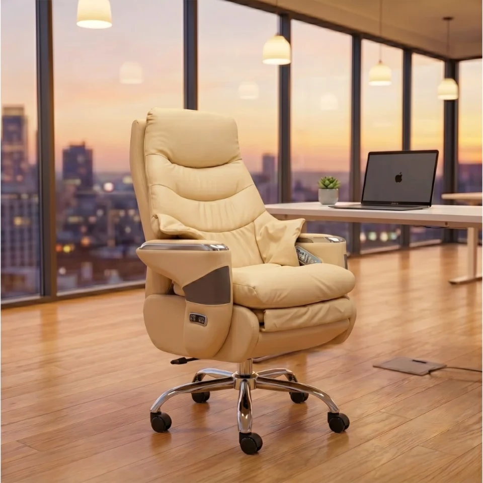 Malaya Electric Boss Chair with Footrest…