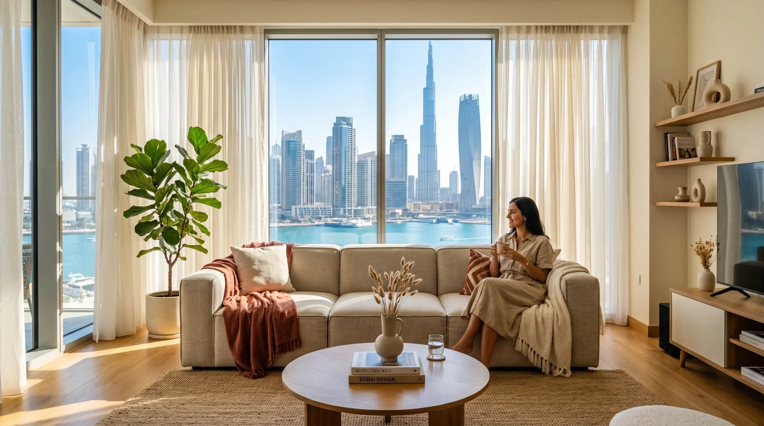 UV protection for furniture in UAE homes  smart placement near windows in Dubai apartment