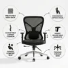 Model Jude Medium Back Office Chair