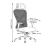 Model Jude High Back Office Chair