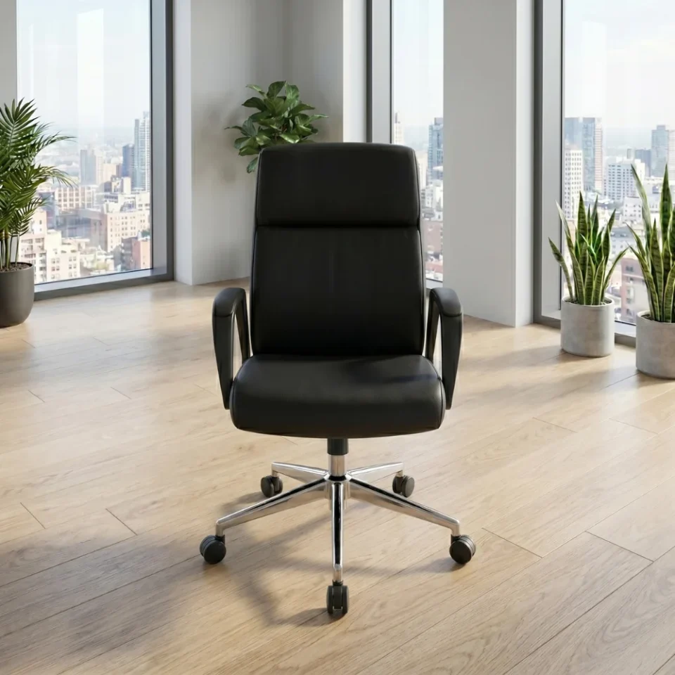 Bryan Medium Back Office Chair – Black & Grey…