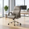 Bryan Medium Back Office Chair – Black & Grey