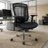 Comfy Medium Back Office Chair – Black
