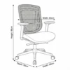 Comfy Medium Back Office Chair – Black