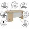 Keno Executive Desk