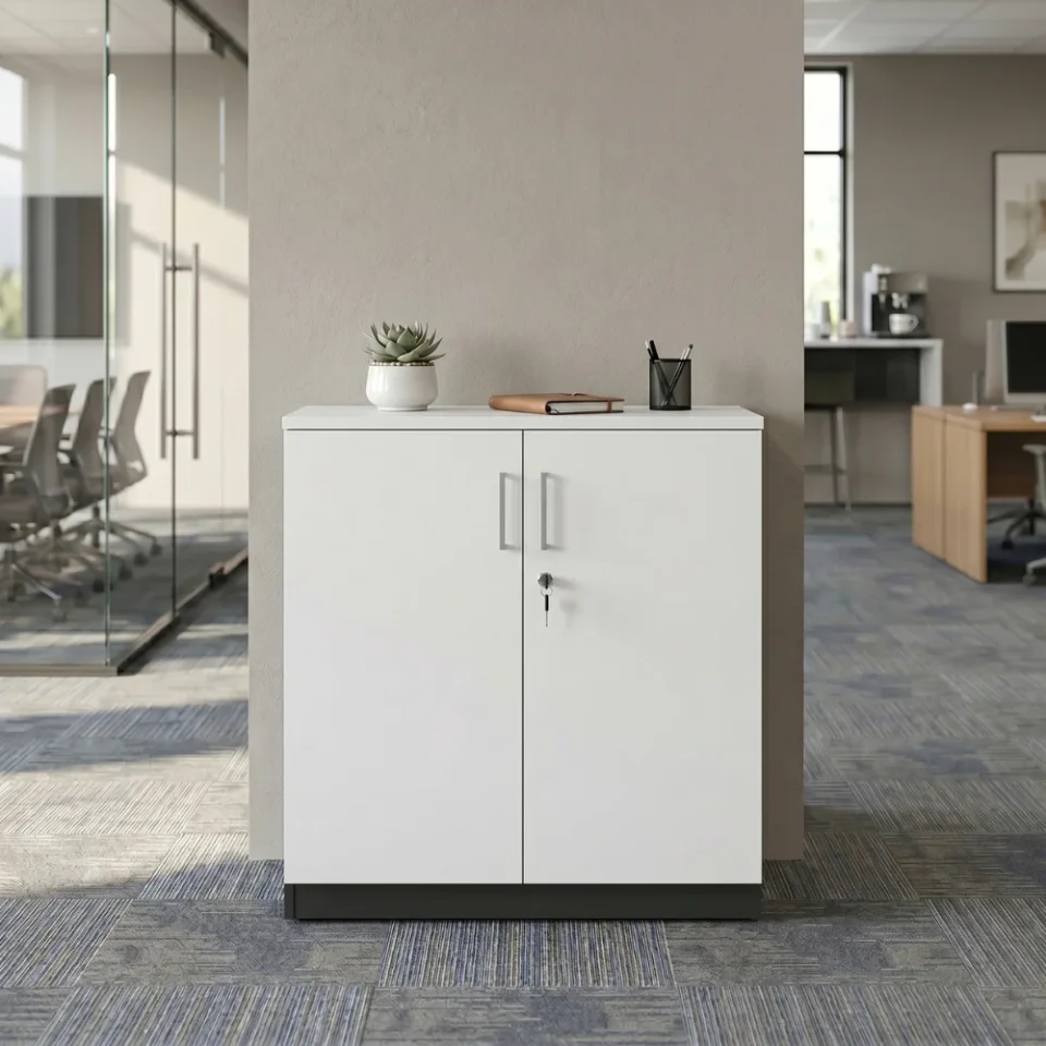 Royalcraft Wooden Low Cabinet – White…