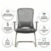 Sammy Visitor Chair Fix Handle