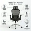 Styro High Back Office Chair – Black